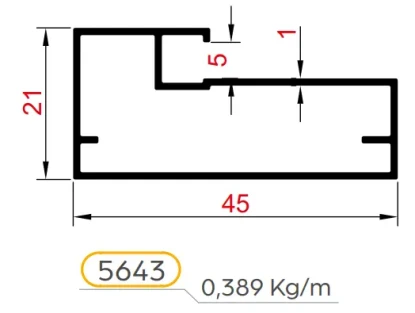 5643