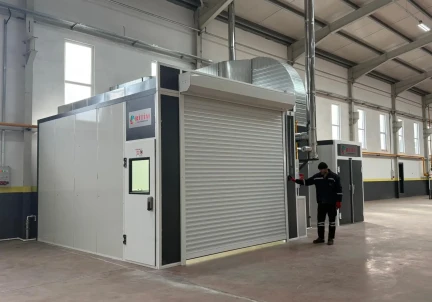 Unsere Lackier- und Trocknungskabinenanlage ist jetzt in Betrieb